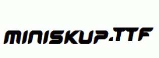 miniskup.ttf