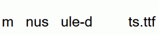 minuscule-digits.ttf