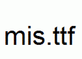 mis.ttf