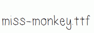 miss-monkey.ttf