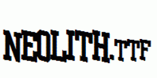 NEOLITH.ttf