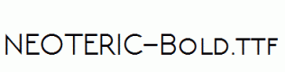 NEOTERIC-Bold.ttf