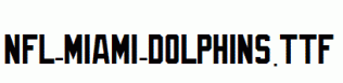 NFL-Miami-Dolphins.ttf
