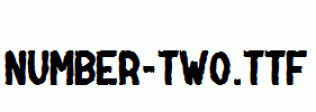 NUMBER-two.ttf