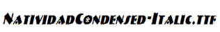 NatividadCondensed-Italic.ttf