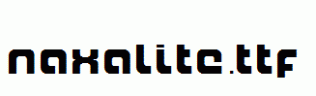 Naxalite.ttf