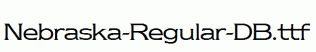 Nebraska-Regular-DB.ttf