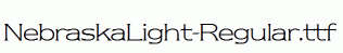NebraskaLight-Regular.ttf