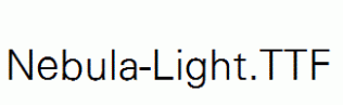 Nebula-Light.ttf