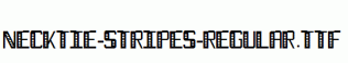 Necktie-Stripes-Regular.ttf