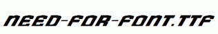 Need-for-Font.ttf