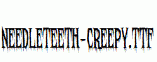 Needleteeth-Creepy.ttf