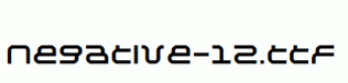 Negative-12.ttf