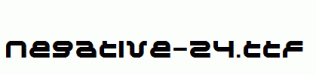 Negative-24.ttf