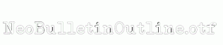 NeoBulletinOutline.otf
