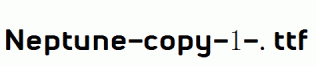 Neptune-copy-1-.ttf
