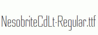 NesobriteCdLt-Regular.ttf