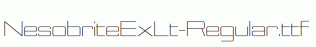 NesobriteExLt-Regular.ttf