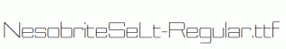 NesobriteSeLt-Regular.ttf