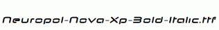 Neuropol-Nova-Xp-Bold-Italic.ttf