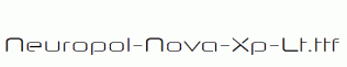 Neuropol-Nova-Xp-Lt.ttf