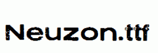 Neuzon.ttf