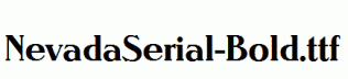NevadaSerial-Bold.ttf