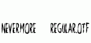 Nevermore-Regular.otf