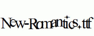 New-Romantics.ttf