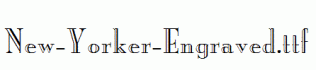 New-Yorker-Engraved.ttf