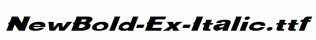 NewBold-Ex-Italic.ttf