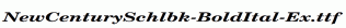 NewCenturySchlbk-BoldItal-Ex.ttf