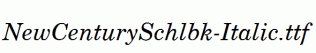 NewCenturySchlbk-Italic.ttf