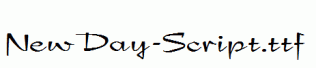 NewDay-Script.ttf
