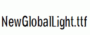 NewGlobalLight.ttf