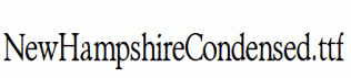 NewHampshireCondensed.ttf