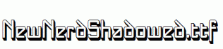 NewNerdShadowed.ttf