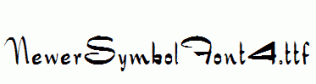 NewerSymbolFont4.ttf