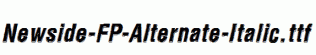 Newside-FP-Alternate-Italic.ttf