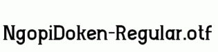 NgopiDoken-Regular.otf