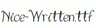 Nice-Written.ttf