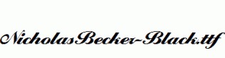 NicholasBecker-Black.ttf