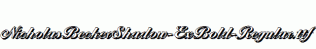 NicholasBeckerShadow-ExBold-Regular.ttf