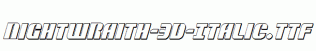 Nightwraith-3D-Italic.ttf