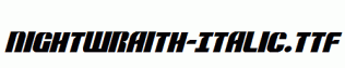Nightwraith-Italic.ttf