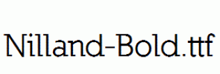 Nilland-Bold.ttf
