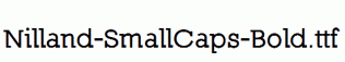 Nilland-SmallCaps-Bold.ttf