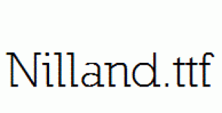 Nilland.ttf
