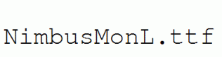 NimbusMonL.ttf