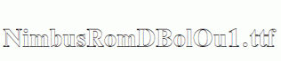 NimbusRomDBolOu1.ttf